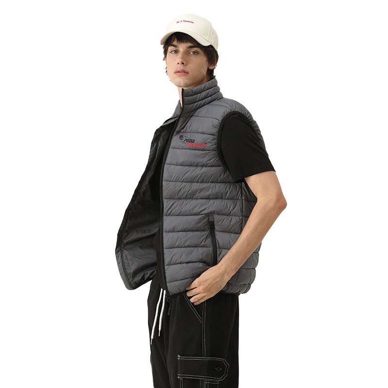 Winter Sleecless Veste Padded Men Waistcoat Down Cotton Puffer Vest Jacket – Jacket and Clothing price