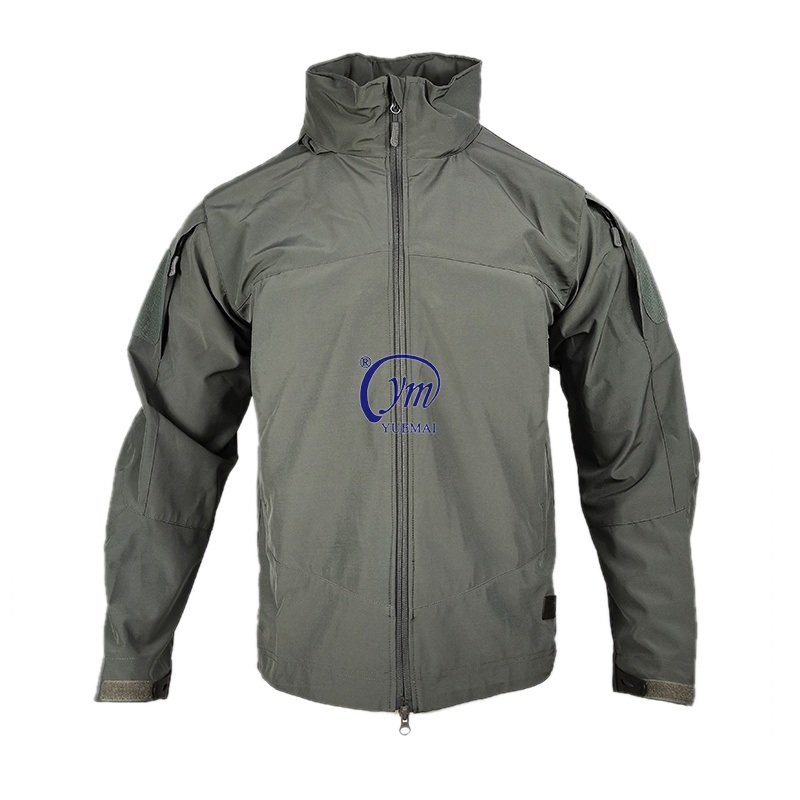 Yuemai Autumn New Style Mens Waterproof Breathable Casual Fleece Jacket with Hidden Hoodie – Mens Jacket and Outdoor Jacket price