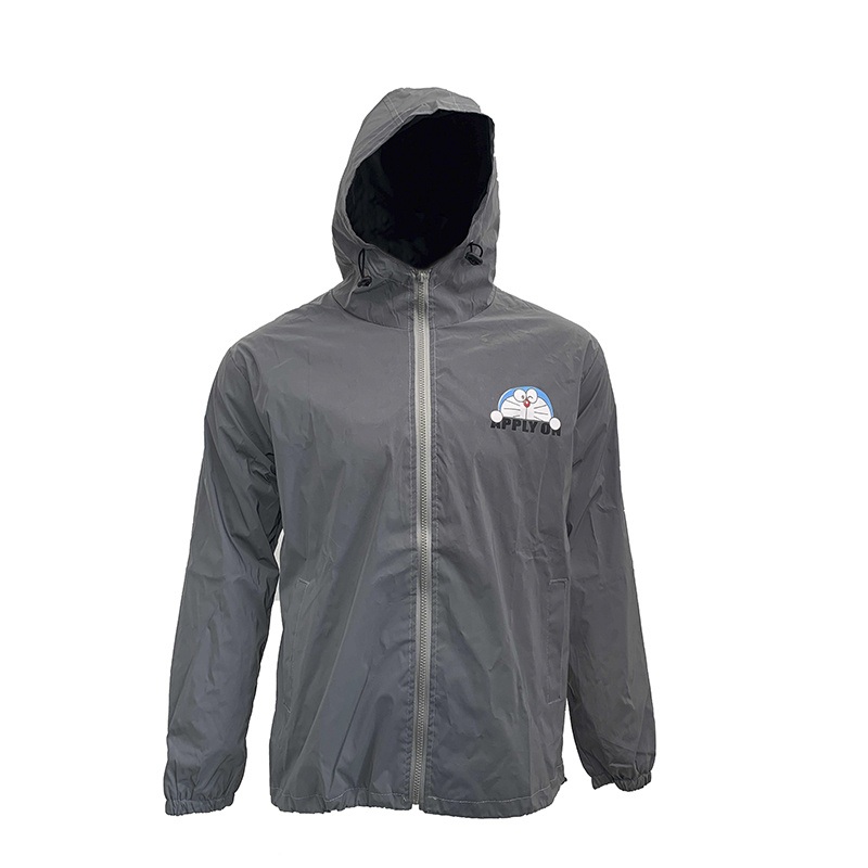 2021 Custom Print Logo Wholesales Reflective Outdoor Windbreaker Jacket – Windbreaker and Outdoor Jacket price