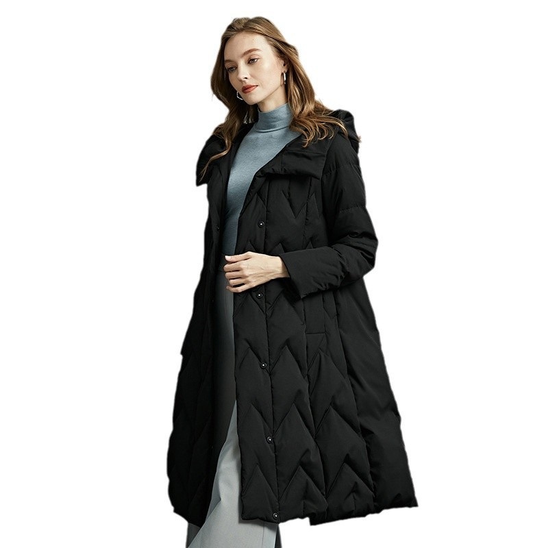 a New Winter White Goose Down MID-Length Down Jacket for Women – Down Jacket and Winter Duck Down Jacket price
