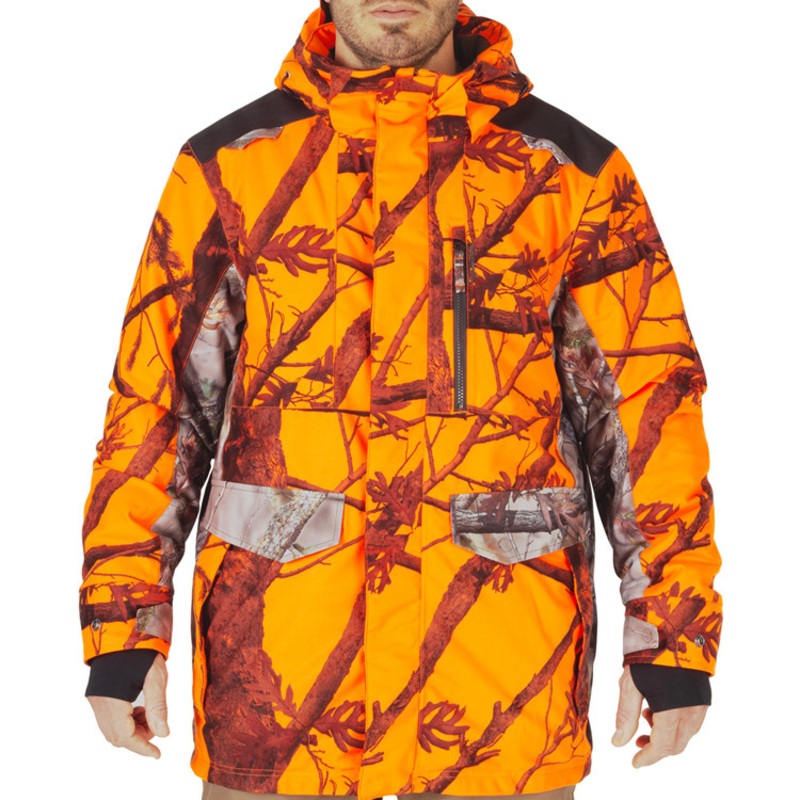Breathable Waterproof Windproof Orange Camo Hunting Jacket with High Quality – Hunting Jacket and Camouflage Jacket price