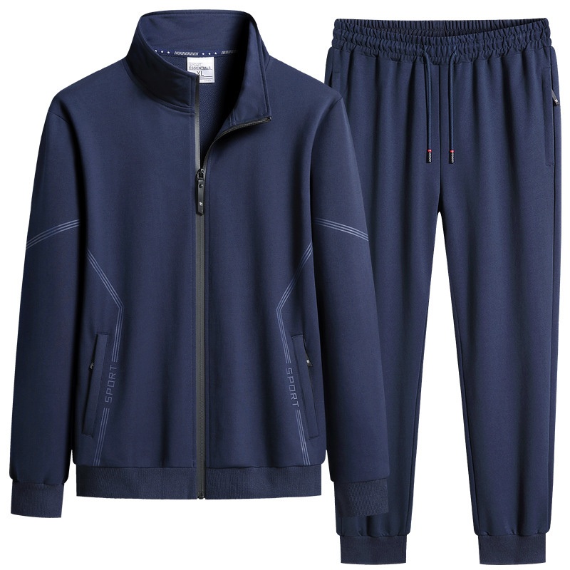 Custom Logo-Print Mens Activewear – Track Suit for Men Plus Size Mens Sets and Mens Knit Polo with Suit price