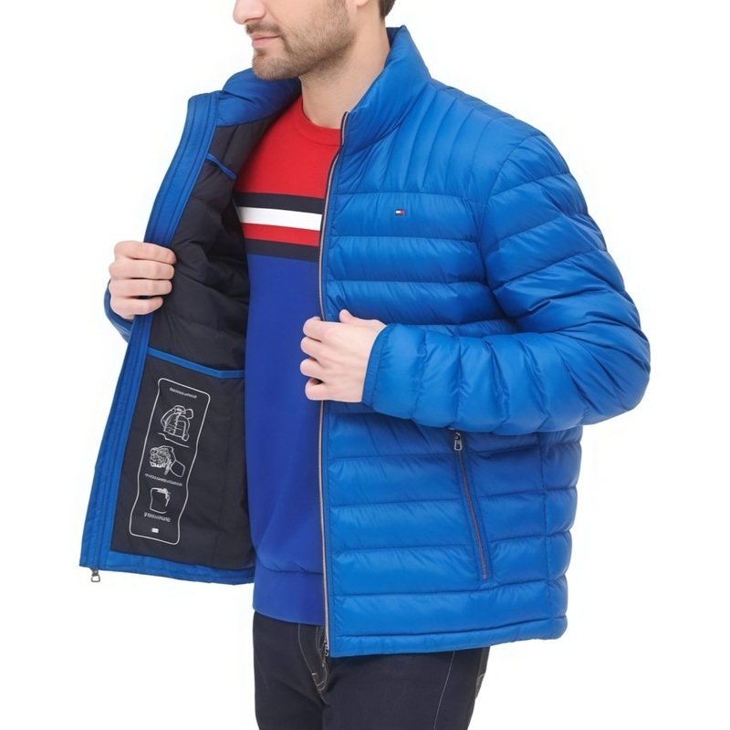 Hot Sale Fabric with High Quality Mens Quilted Jacket Comfortable and Lightweight Men Down Jacket – Clothes and Down Jacket price