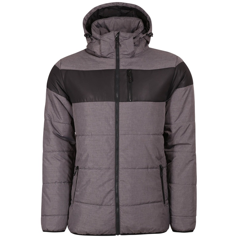 Men&rsquor; S Lightweight Quilted Jacket with Detachable Hood and a Warm Microfibre Filling – Mens Quilted Jacket and Lightweight Jacket price