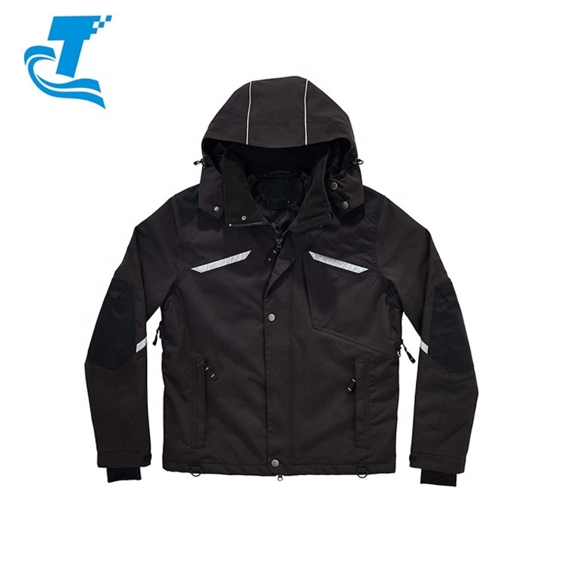 Men Winter Waterproof Hi Vis Policemen Safety Reflective Fleece Workwear Jacket – Softshell Jacket and Waterproof Jacket price