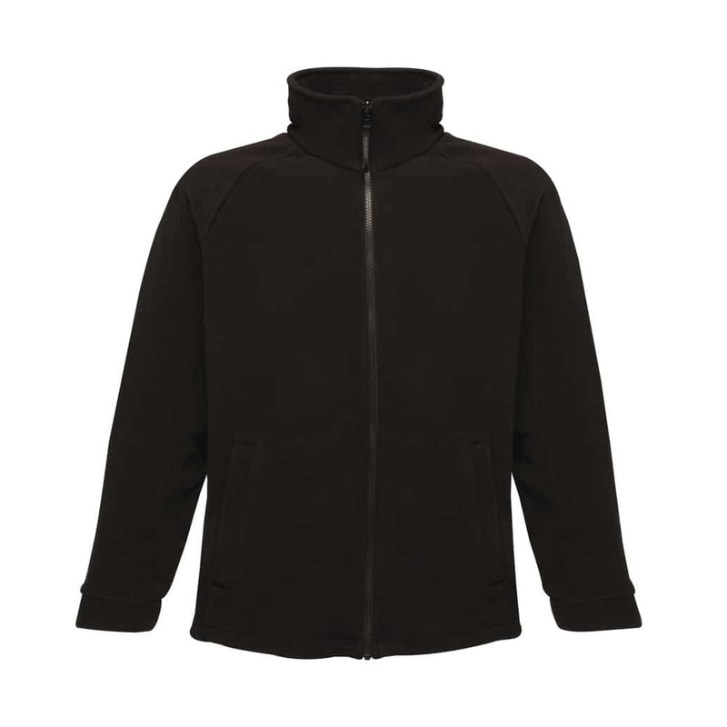 Mens Comfortable Leisure Full Zip Fleece Jacket in Black – Fashionable Outdoor Jacket and Mens Sports Coat price