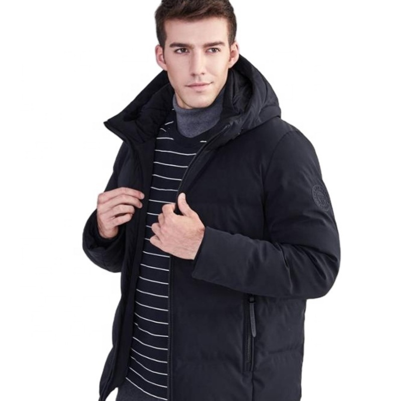 New Dtyle Light Weight Black Windproof Breathable Jacket Custom Fashion Popular High Quality Denim Jaket – Down Jacket and Winter Jackets price