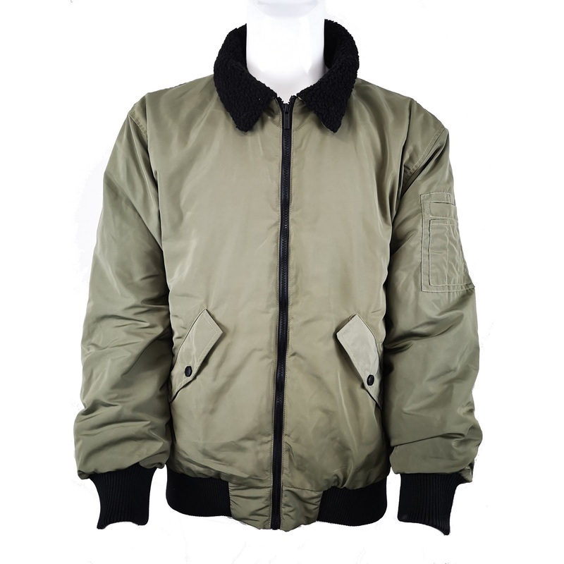 Polyester Outer Wear Winter Fashion Padding Jacket – Bomber Jacket and Bike Jacket price