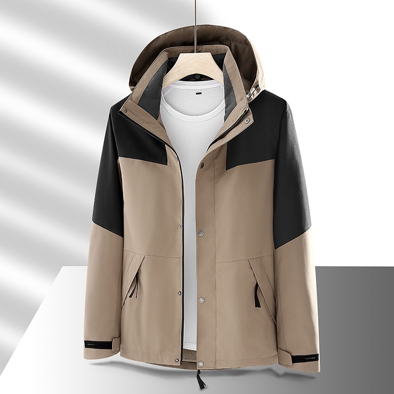 Ready Made Stylish Waterproof Jacket Durable Windbreaker for Outdoor Use – Technical Jacket and Softshell Jacket price