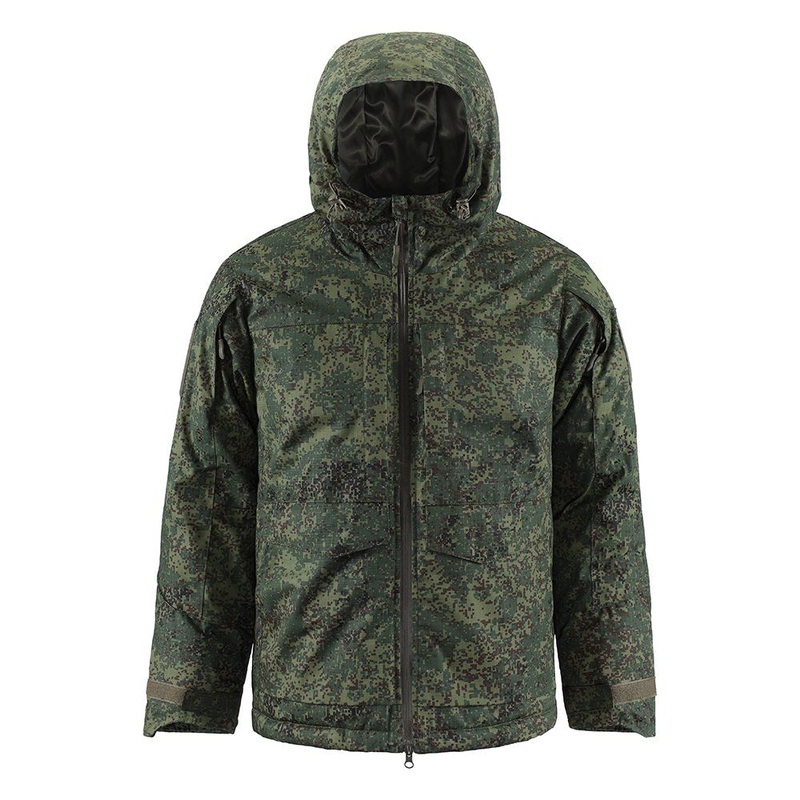 Russia Jungle Outdoor Winter Jacket Waterproof Camping Field Coat Tactical Rip Stop Windbreaker Padded Coat – Outdoor Coat and Winter Jacket price