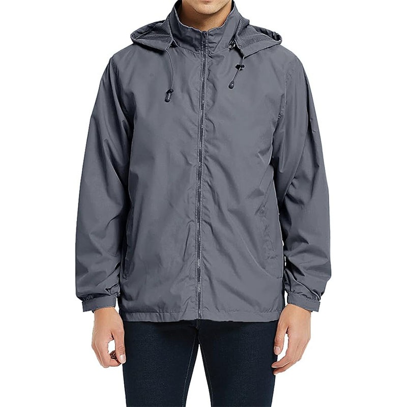 Wholesale Mens Lightweight Breathable Windbreaker Jacket Waterproof Windproof Raincoat Clothing for Cycling – Fashion Windbreaker and Waterproof Windbreaker price