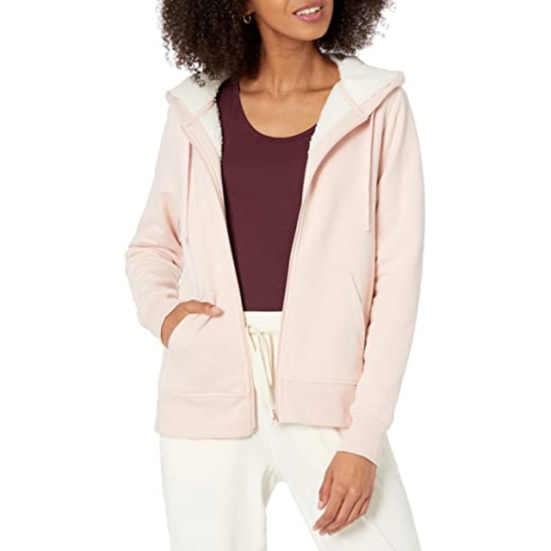 Woman Hooded Fleece Sport Clothing – Sports Wear and Polar Fleece Jacket price