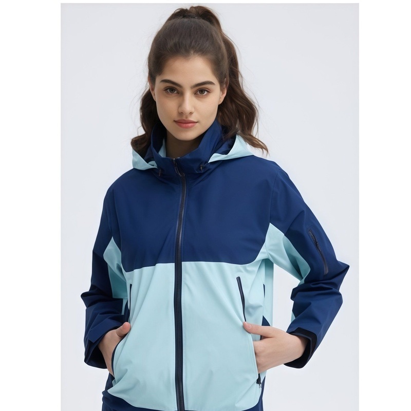 10 Million PCS Jackets Produced Fashionable Popular Color Block Single Layer Waterproof Windproof Outdoor Coat Mountaineering Jacket – Jacket and Unisex Jacket price