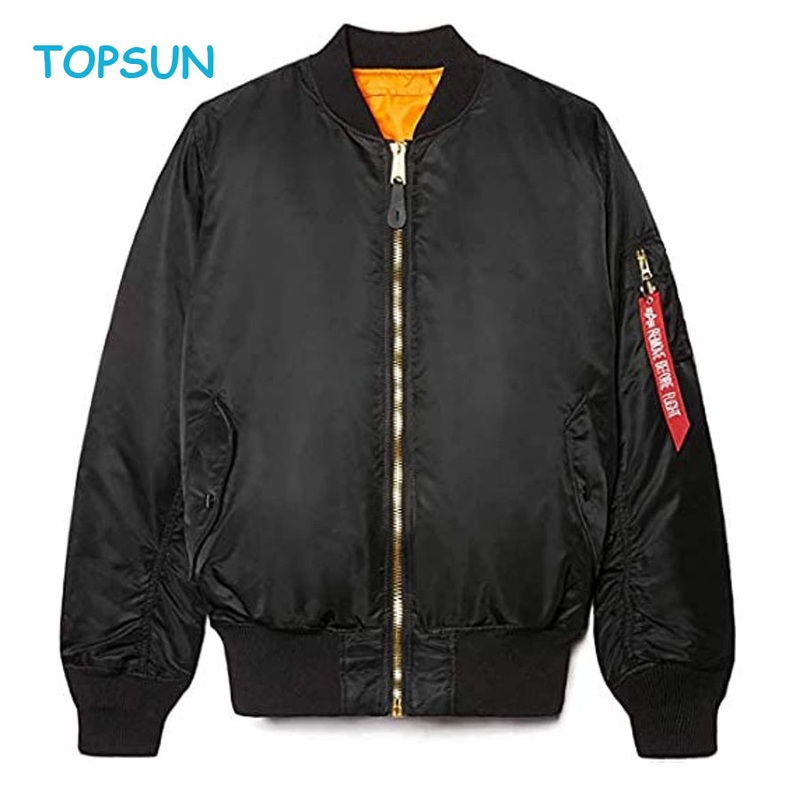 Classic Unisex Sportswear Baseball Jackets Windproof Coat Wholesale Teen Boy Customized Blank Flight Bomber Jacket – Outdoor Jacket and Bomber Jacket price
