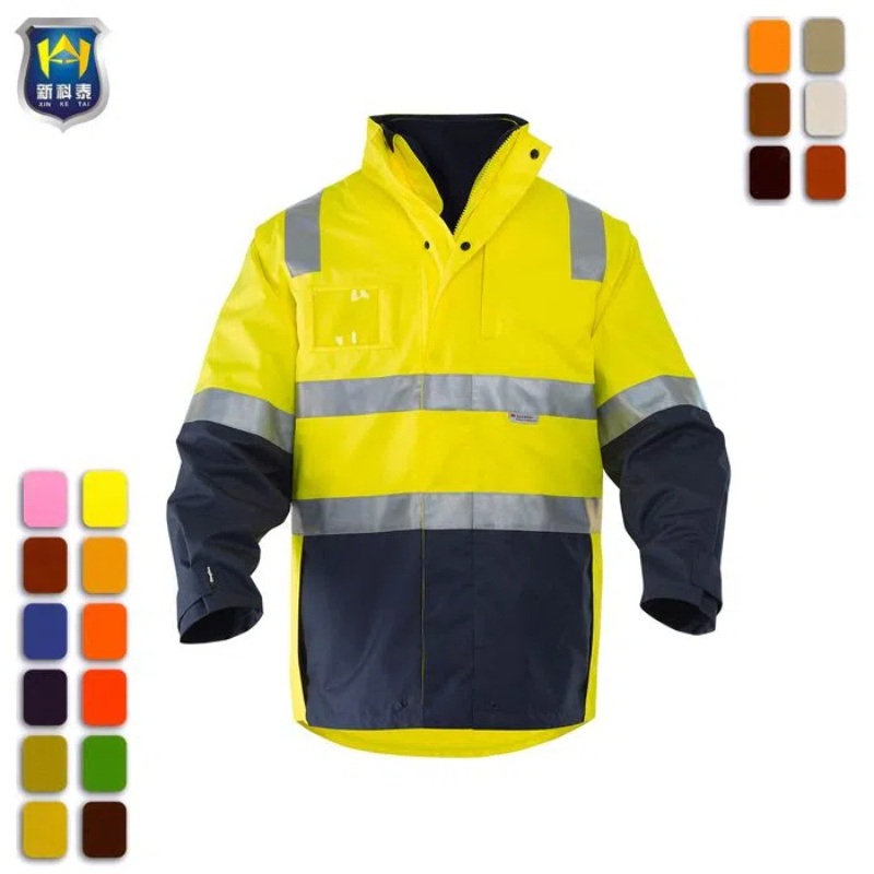 Construction Worker Uniform Mechanic Reflective Safety Work Jacket – Reflective Jackets and Safety Jackets price