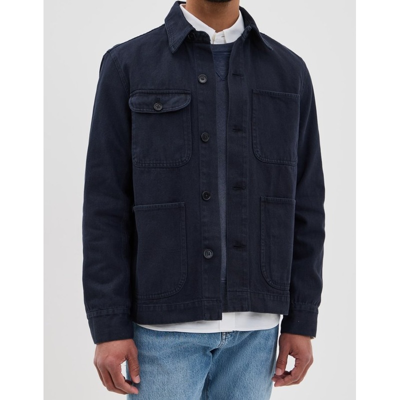 Cotton Denim Casual Style Long Sleeves Jacket with Front Pockets – Mens Jacket and Casual Jacket price