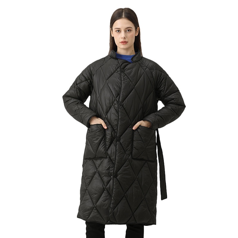 Down Coat Belt Padded Warm Winter Women Plus Size Parka Jacket – Jacket and Coat price