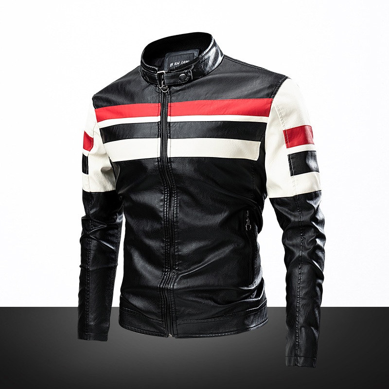 Fashion Casual Style Plush Thickened Warm Wind-Resistant Quality Men Leather Jacket – Men Leather Jacket and Fashion Casual Style Jacket price