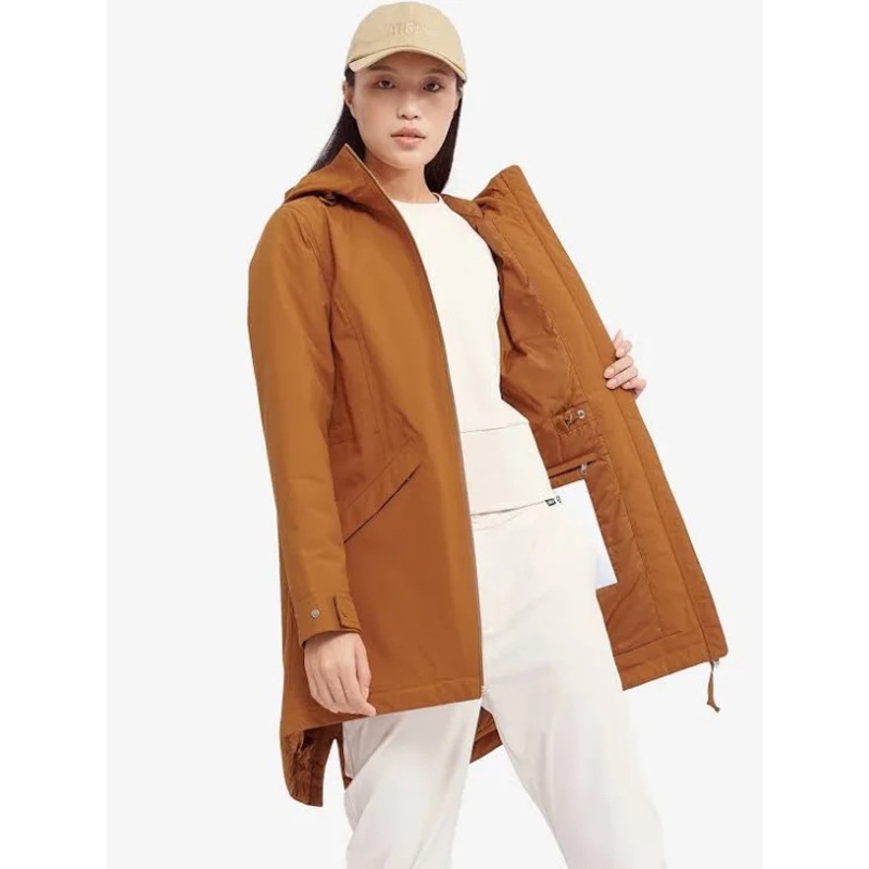 Henglong Wholesale Womens Waterproof Padded MID-Length Jacket with Hood – Womens Padded Jacket and Breathable Womens Jacket price