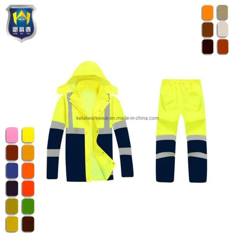 Hi Vis Work Wear Safety Reflective Work Jackets with Hoodie – Light Weight Jackets and Reflective Jacket price