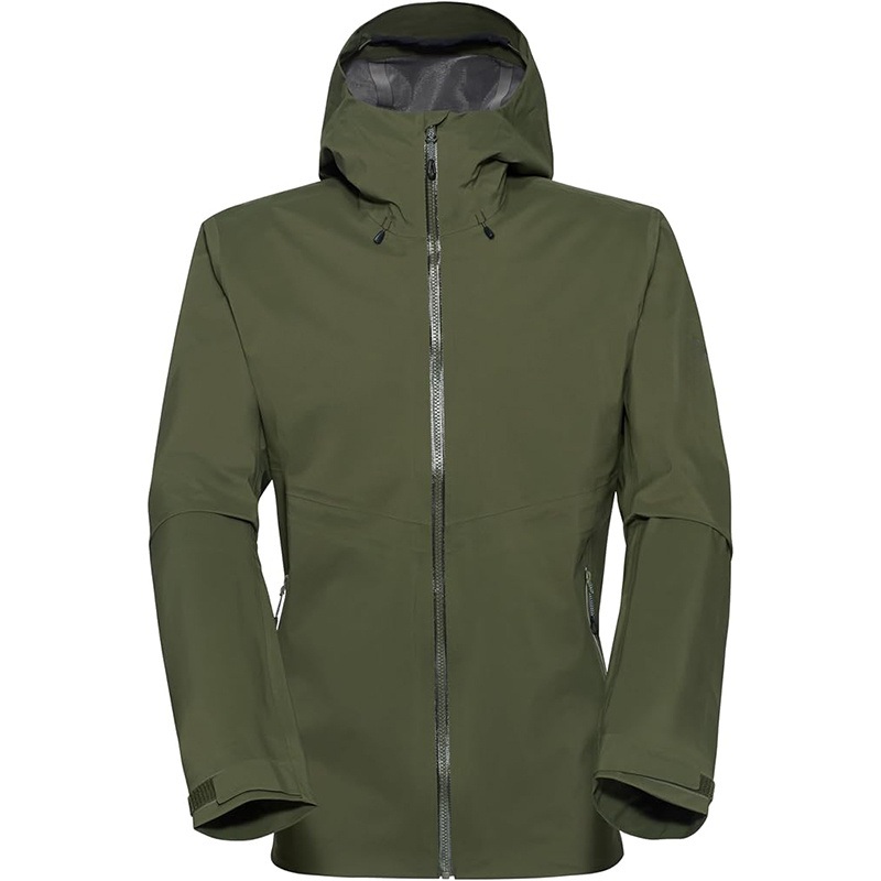 Mens Outdoor Breathable Hooded Jacket Hardshell Waterproof Jackets – Winter Jacket and Lightweight Waterproof Jacket price