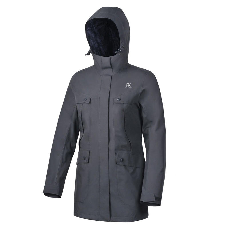 Women Long Black Outdoor Windbreaker Waterproof Jacket – Jacket and Jackets price