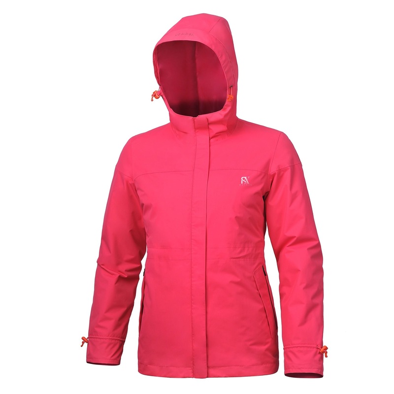 Women Sports Wear Softshell Jacket Short Pink Waterproof Raincoat Breathable Fashion Jacket – Jacket and Purple Jacket price