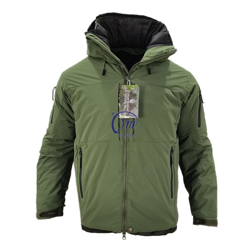 Yuemai Hot Sale Rip-Stop Waterproof Safety Green Camouflage Tactical Jacket – Tactical Jacket and Mens Jacket price