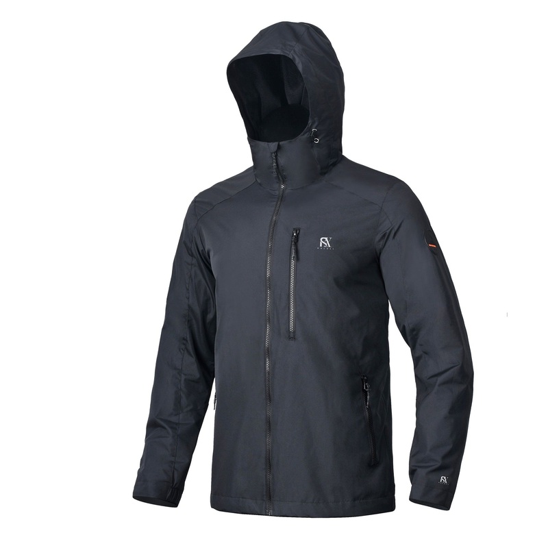 Custom Men Sportswear Outdoor Windbreaker Waterproof Black Jacket – Jacket and Waterproof Jacket price