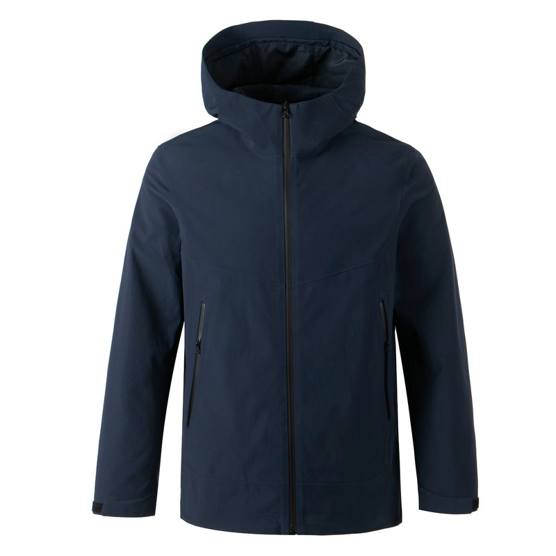 Custom Mens Outdoor Waterproof Windproof Windbreaker Hiking Jacket Breathable Soft Shell Hooded Jackets Mountain Coat – Mountain Coat and Softshell Jacket price