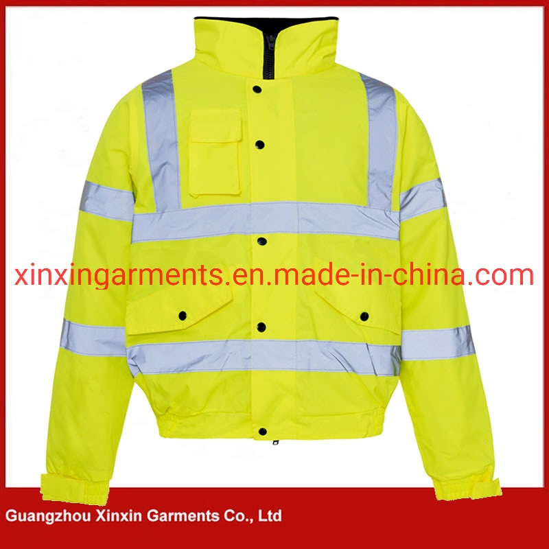 Custom Mens Winter Reflective Outerwear Padded Puffer Jacket Safety Clothes for Protective Workwear Uniform (J483) – Padded Jacket and Outdoor Jacket price