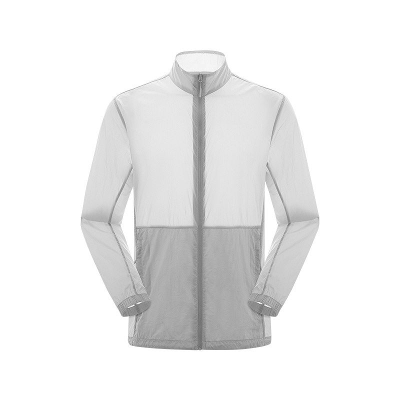 Custom Sun Block Plain Men and Women Light Skin Jacket Without Hood – Skin Jacket and Sun Protection Smock price
