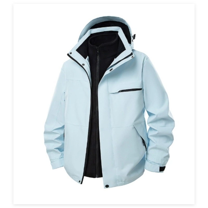 Detachable Fleece Lined Technical Jacket Soft Shell Waterproof Windproof Warm Winter Coat – Fleece Lined Jacket and Technical Jacket price