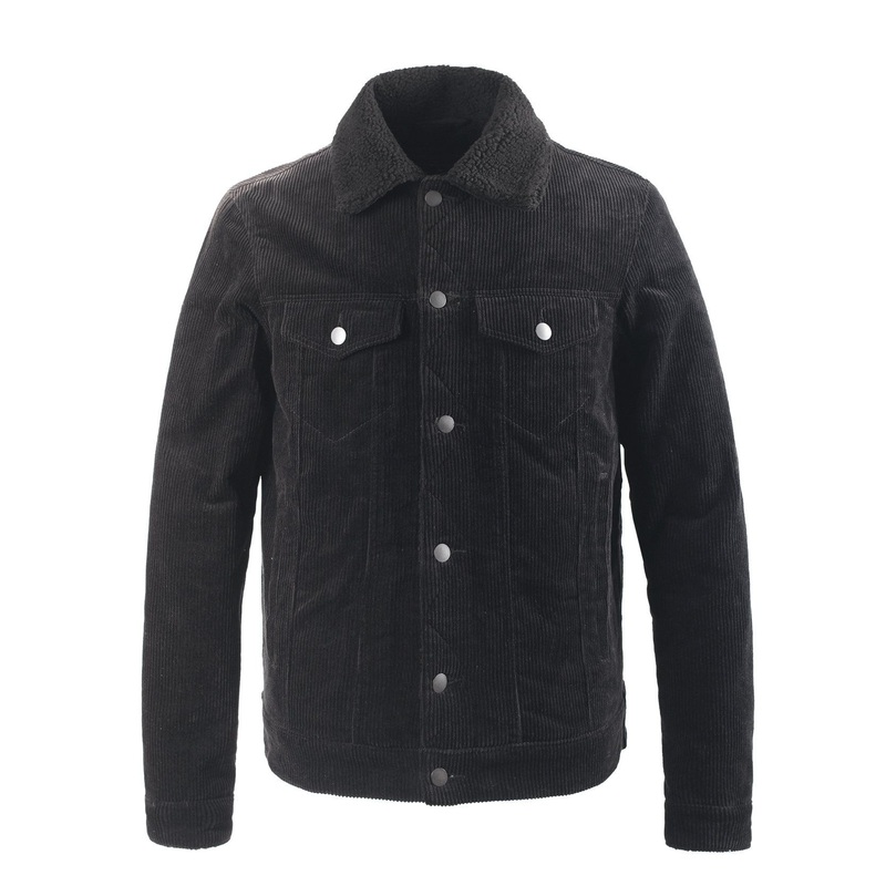 Mens Corduroy Jacket Cotton Lined Jackets Warm Winter Trucker Work Casual Hiking Coat – Mens Corduroy Jacket and Warm Winter Jacket price