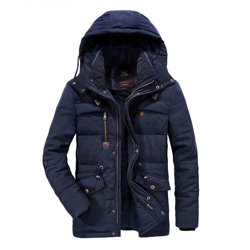 Wholesale Fashion Custom Casual Windbreaker Thick Warm Hooded Winter Jacket for Men – Outdoor Jacket and Mens Jacket price