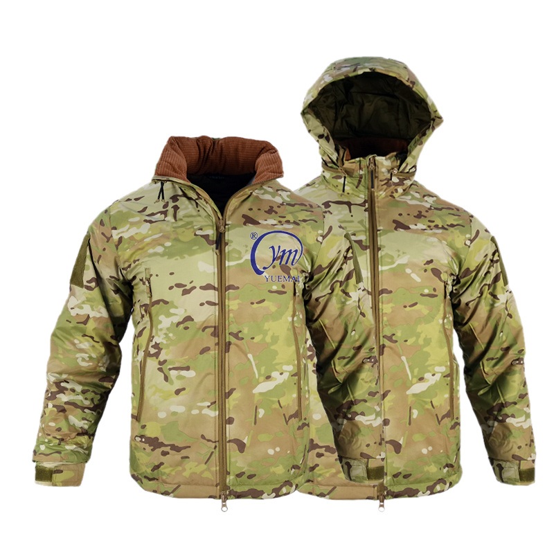 Yuemai Wholesale Winter Balck Camo Safety Green Combat Tactical Jacket Men – Tactical Jacket and Outdoor Jacket price
