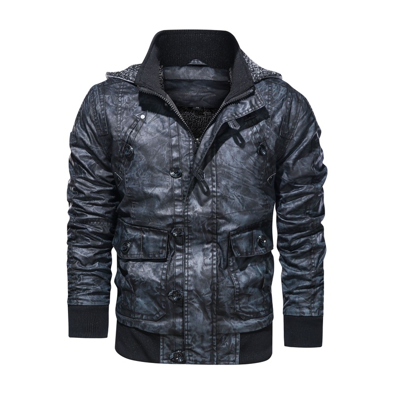 Asiapo China Factory Mens Shooting Moto Biker Racer Bomber PU Leather Jacket – Practical Jackets and Fashion Trends Jackets price
