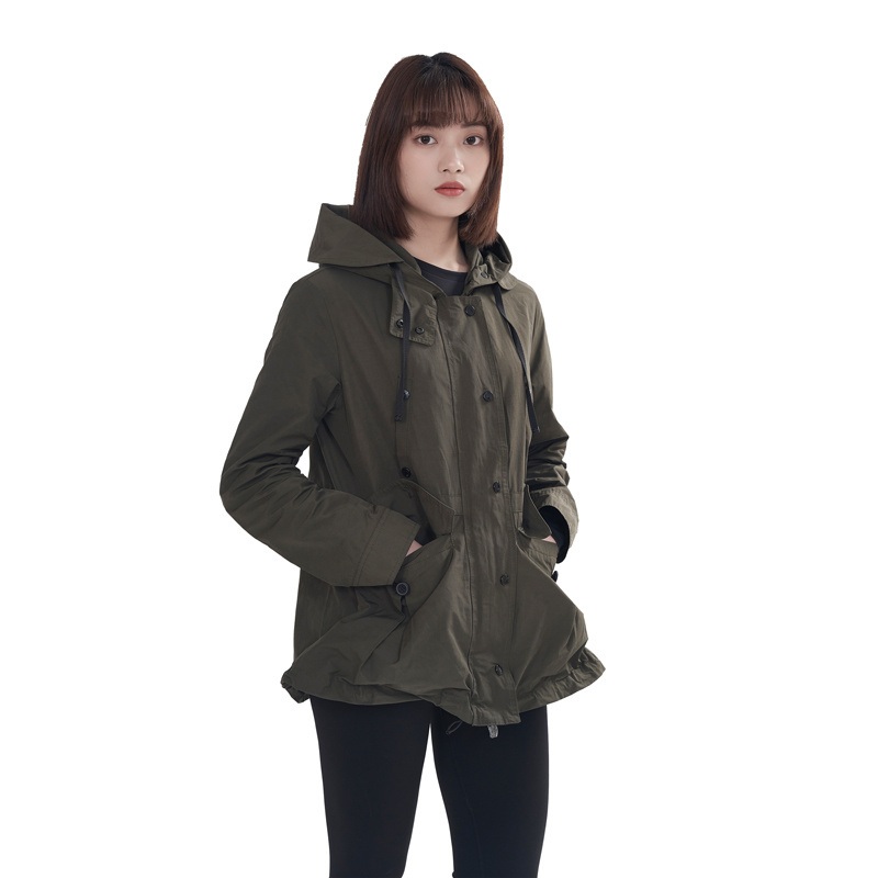 Bechance Womens Spring and Autumn New Windbreaker Windproof Clothes – Leisure Windbreaker and Leisure Coat price