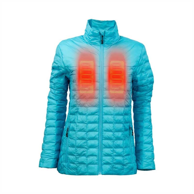 Custom Color Waterproof USB Chargable Heated Puffer Jackets – Heated Clothing and Heating Parka Jacket price