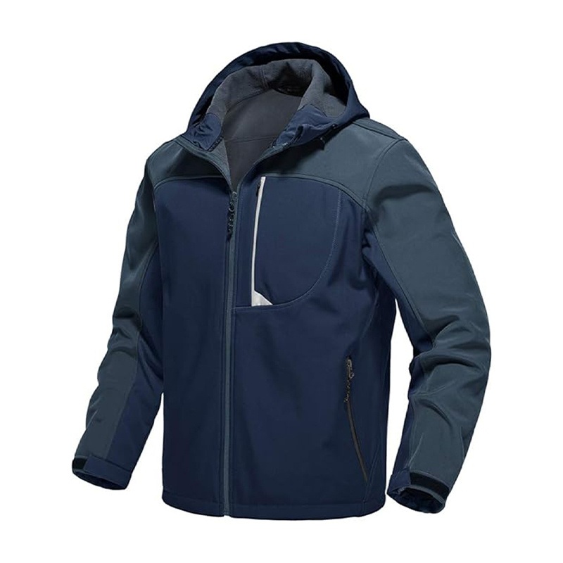 Customized Mens Hooded Windbreaker Functional Clothes Functional Softshell Jacket – Sport Jacket and Men Jacket price