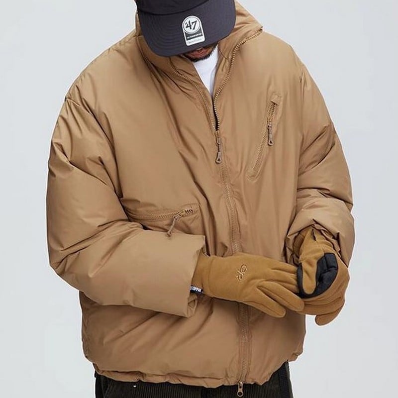 Henglong Wholesale Mens Waterproof Stand Collar Puffer Jacket for Outdoor Activities – Mens Hooded Jacket and Breathable Mens Jacket price