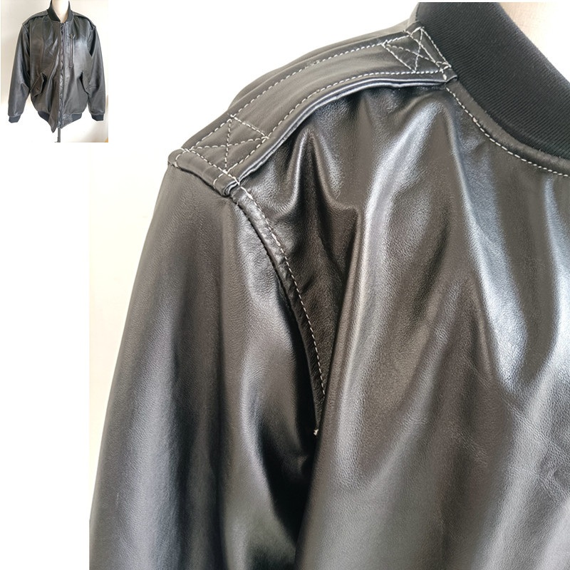 Leather Biker Coats PU Blazer Short Bomber Wool Padded Jackets – Clothes and Clothing price
