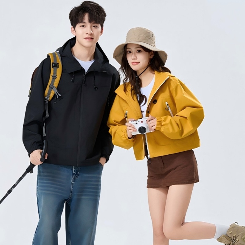 Men S and Women S Classic Hooded Outdoor Sports Windbreaker Jacket – Windproof Jacket and Outdoor Jacket price