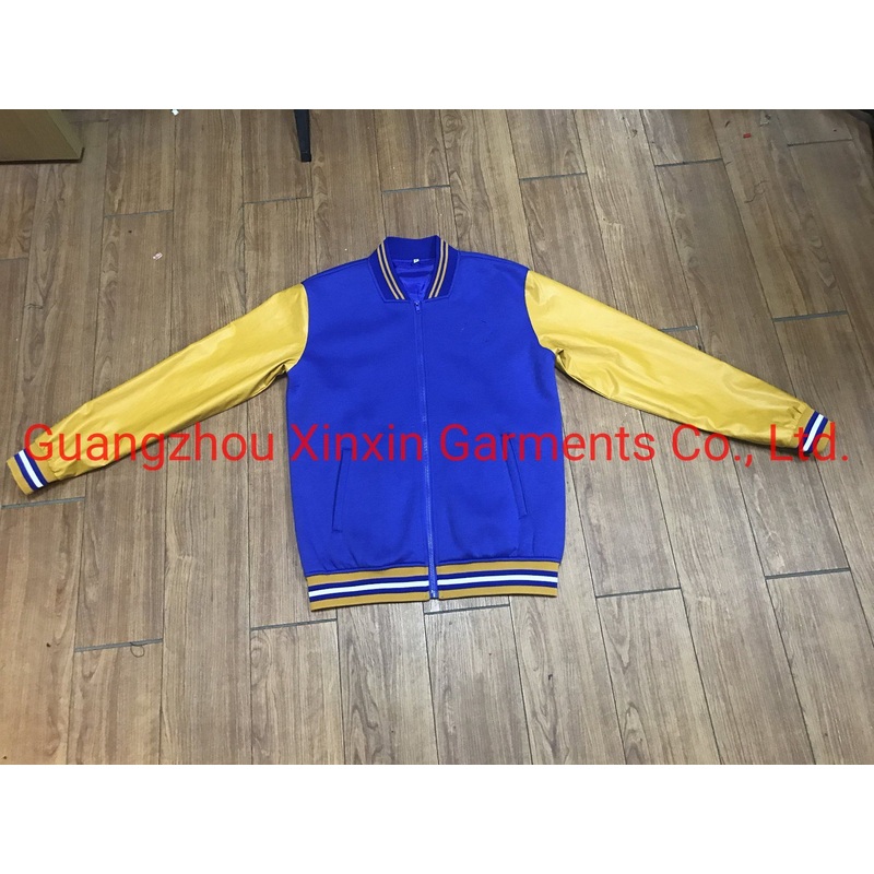 Mens Embroidery Baseball PU Jackets Coats Slim Fit Pilot Leather Jackets (J581) – Baseball Jacket and Basecball Coat price