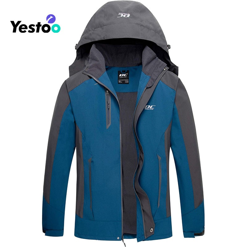 Mens Hooded Waterproof Jacket Lightweight Rain Jacket Outdoor Casual Sportswear – Mens Hooded Waterproof Jacket and Mens Windproof Jacket price