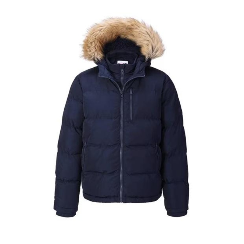 Mens Leisure Winter Insulated Padded Jacket in Navy Color – Mens Winter Jacket and Windproof Down Jacket price