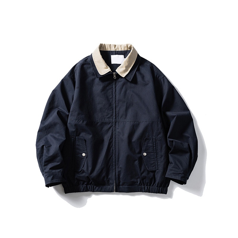 Spring Fashion Women Retro Lightweight Lapel Coat 100% Organic Cotton Casual Jacket – Plus Size Mens Jackets and Aviator Jacket price