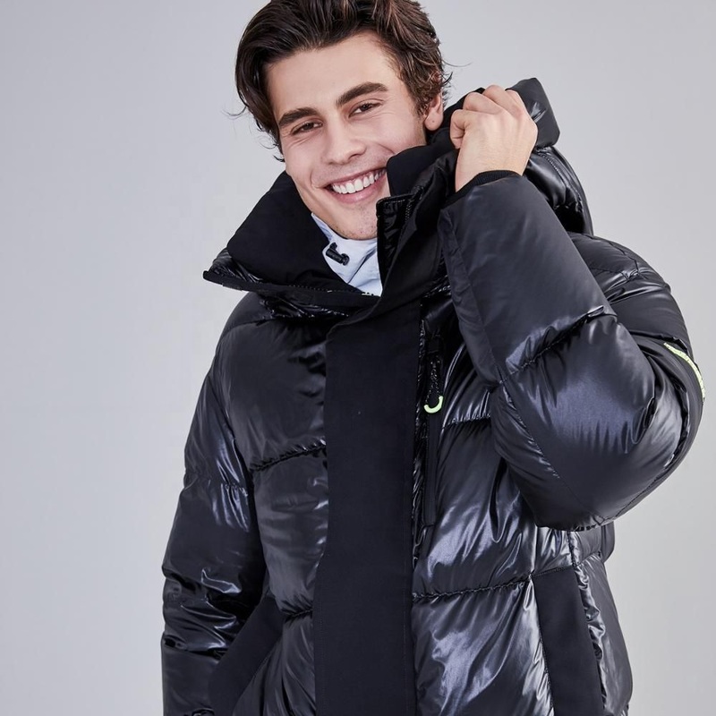 Tanboer New Style Short Man Duck Down Warm Outerwear Winter Overcoat Office Keep Warm Black Down Jacket – Down Jacket and Winter Jackets price