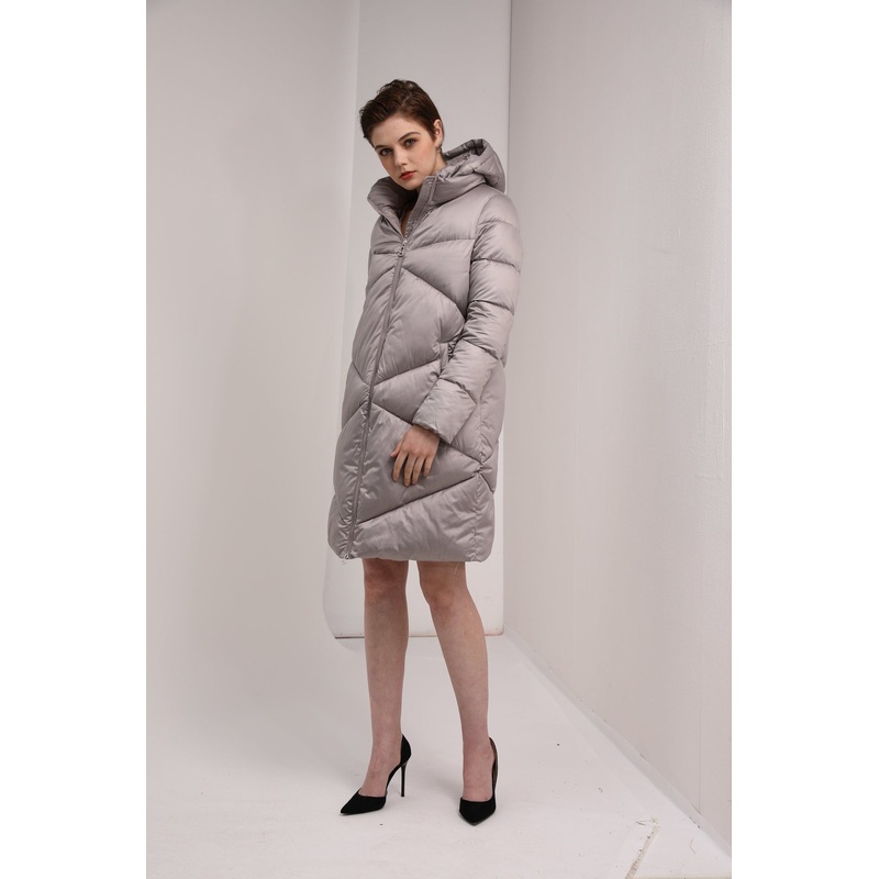 Thick Warm Black Woman Padded Long Down Jacket for Winter – Thick and Customizable price