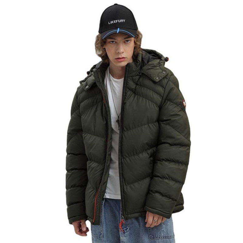 Custom Logo Light Weight Nylon Outdoor Winter Coat Down Jackets for Man – Jacket and Clothing price